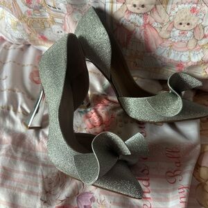 Betsey Johnson Nobble Half d'Orsay Pointed Toe Pump